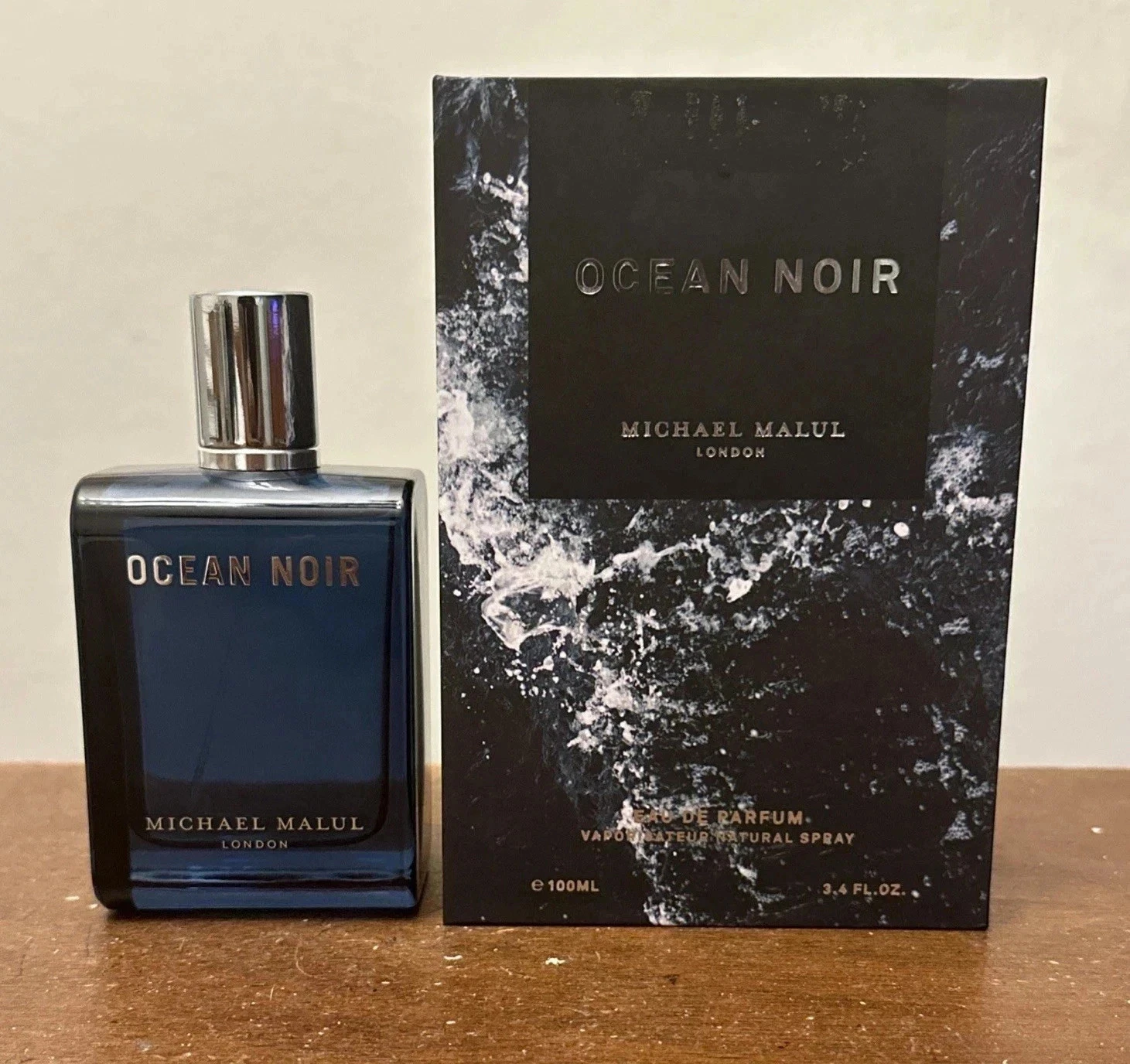 Michael Malul Ocean Noir Men's Eau de Parfum EDP 3.4oz 100ml